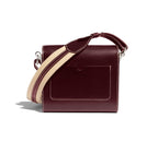 Saint-Clair Clutch in Aubergine Symphonie leather 