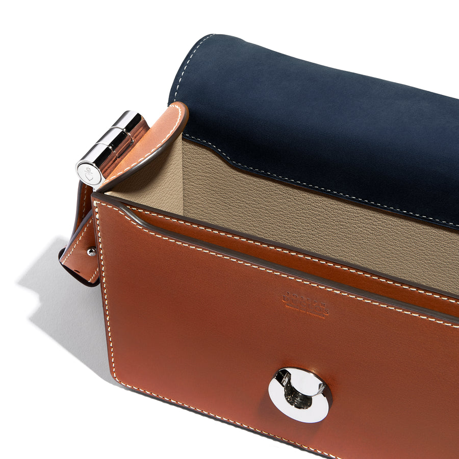Saint-Clair Messenger in Rivière Arpège leather
