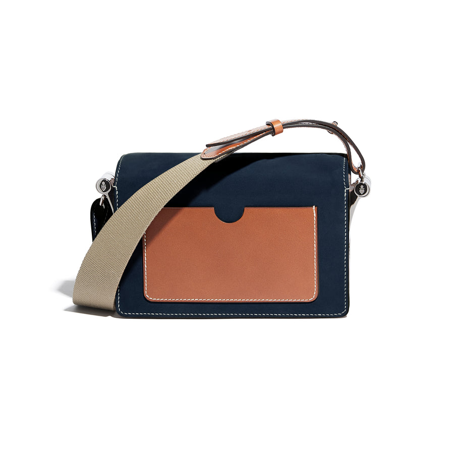 Saint-Clair Messenger in Rivière Arpège leather